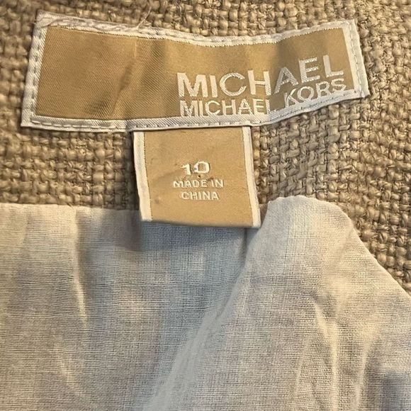 Michael Kors 60's Inspired Mini Sheath Dress Color Block With 2 Pockets - Picture 12 of 16